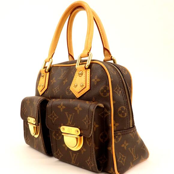 💎✨Authentic✨💎Louis Vuitton Monogram Manhattan PM Hand Bag - Picture 5 of 17